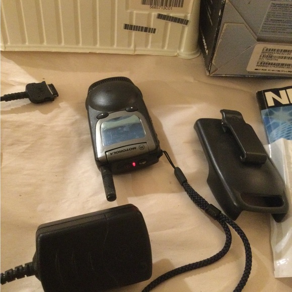 Motorola i1000plus NEXTEL phone In ORIGINAL PACKAGE - Picture 10 of 11